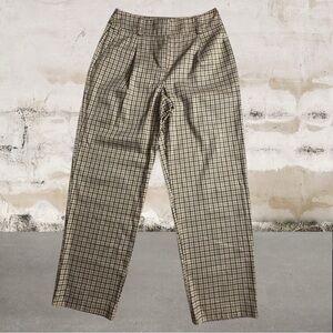 Primark Women's Tan Striped Chinos Classic Style Size 6